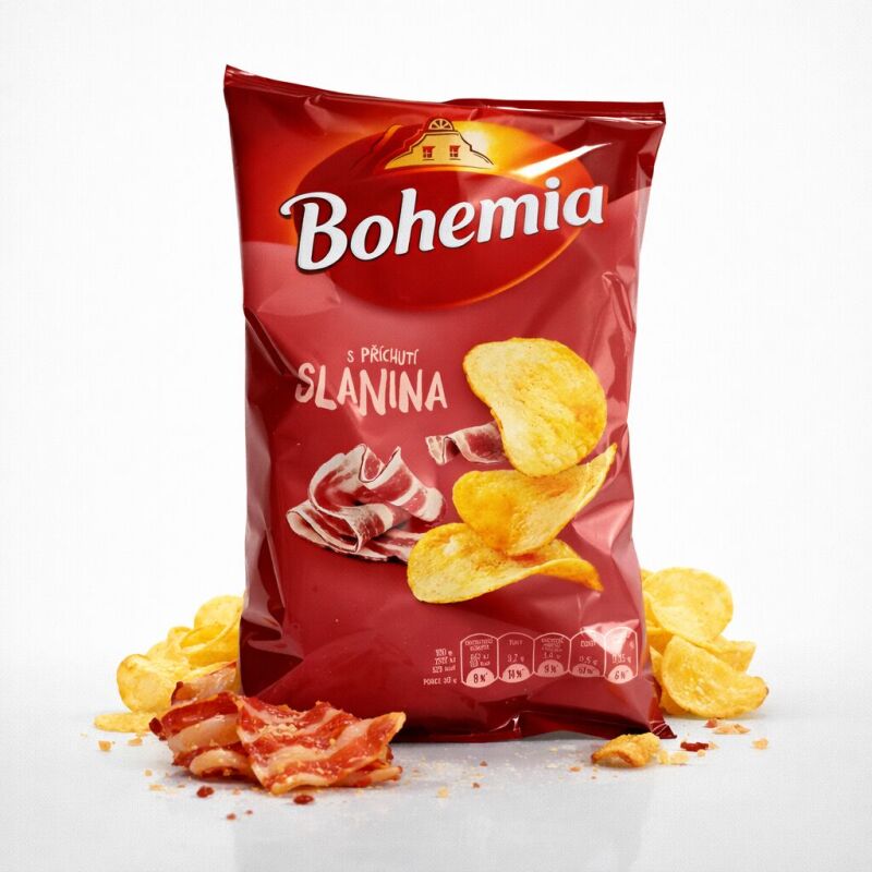 Bohemia Chips 60g - Slanina